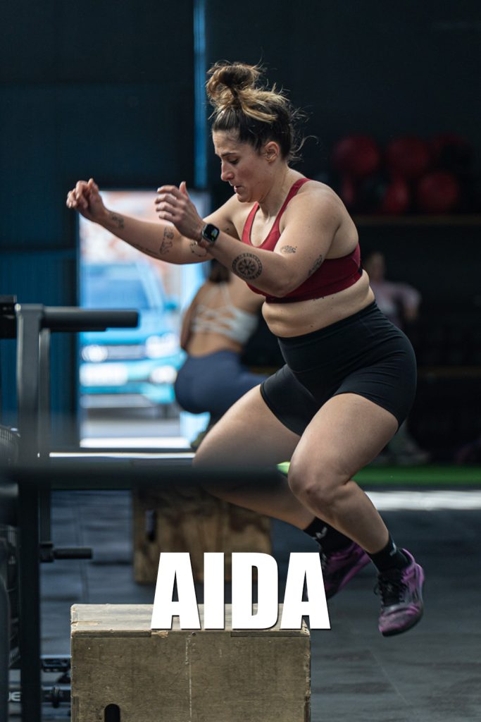 Aida, atleta de UBOX Granollers