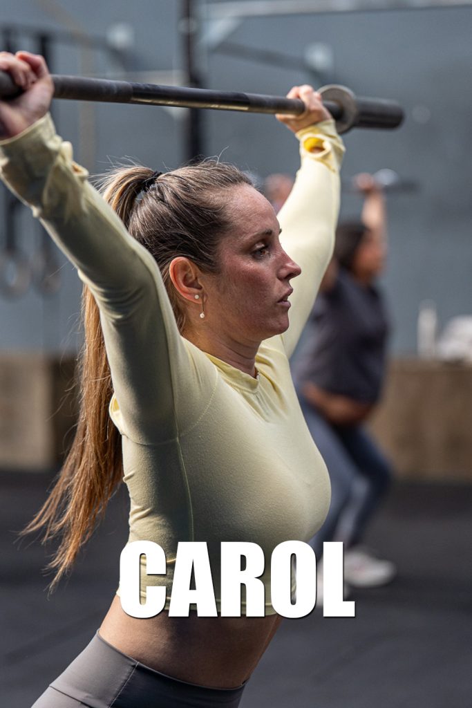 Carol, atleta de UBOX Granollers