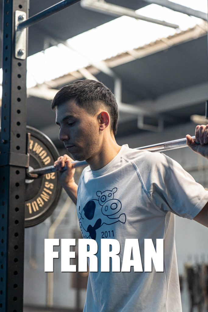 Ferran, atleta de UBOX Granollers