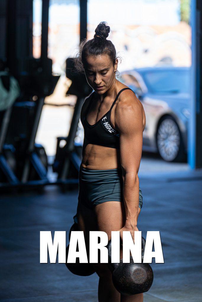 Marina, atleta de UBOX Granollers
