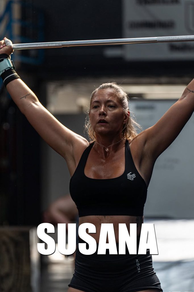 Susana, atleta de UBOX Granollers