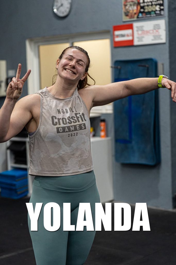 Yolanda, atleta de UBOX Granollers
